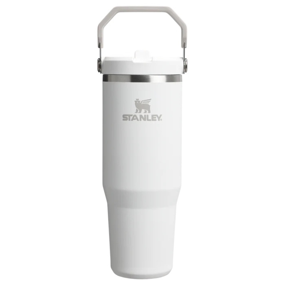 Stanley White Flip Straw Tumbler new 20oz cold cup flowstate